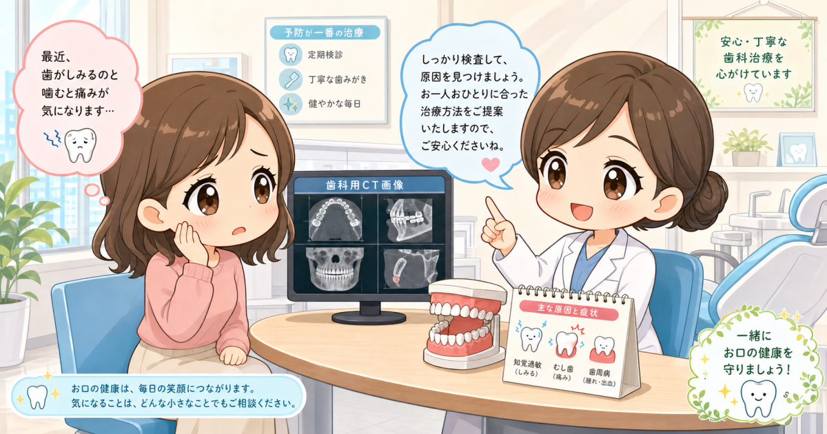 「抜歯したほうがいい」と言われたら？抜歯後の治療計画を立てる前に知っておくべき3つのこと